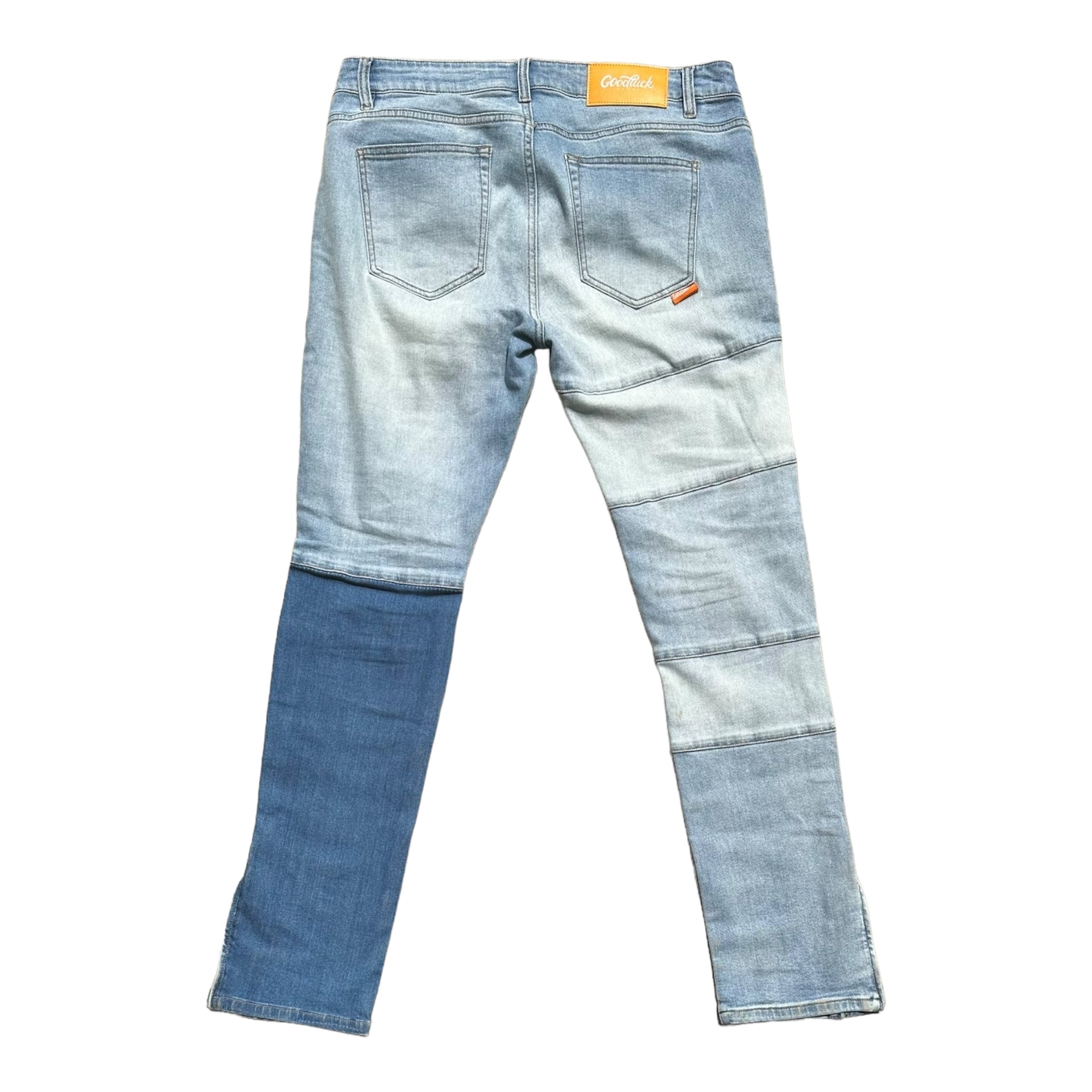 Vintage “Color Blocked” Denim