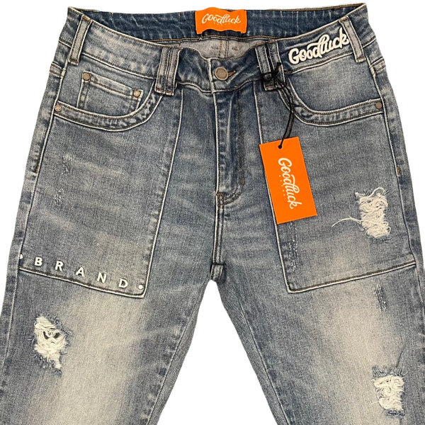 Deep Pocket Denim