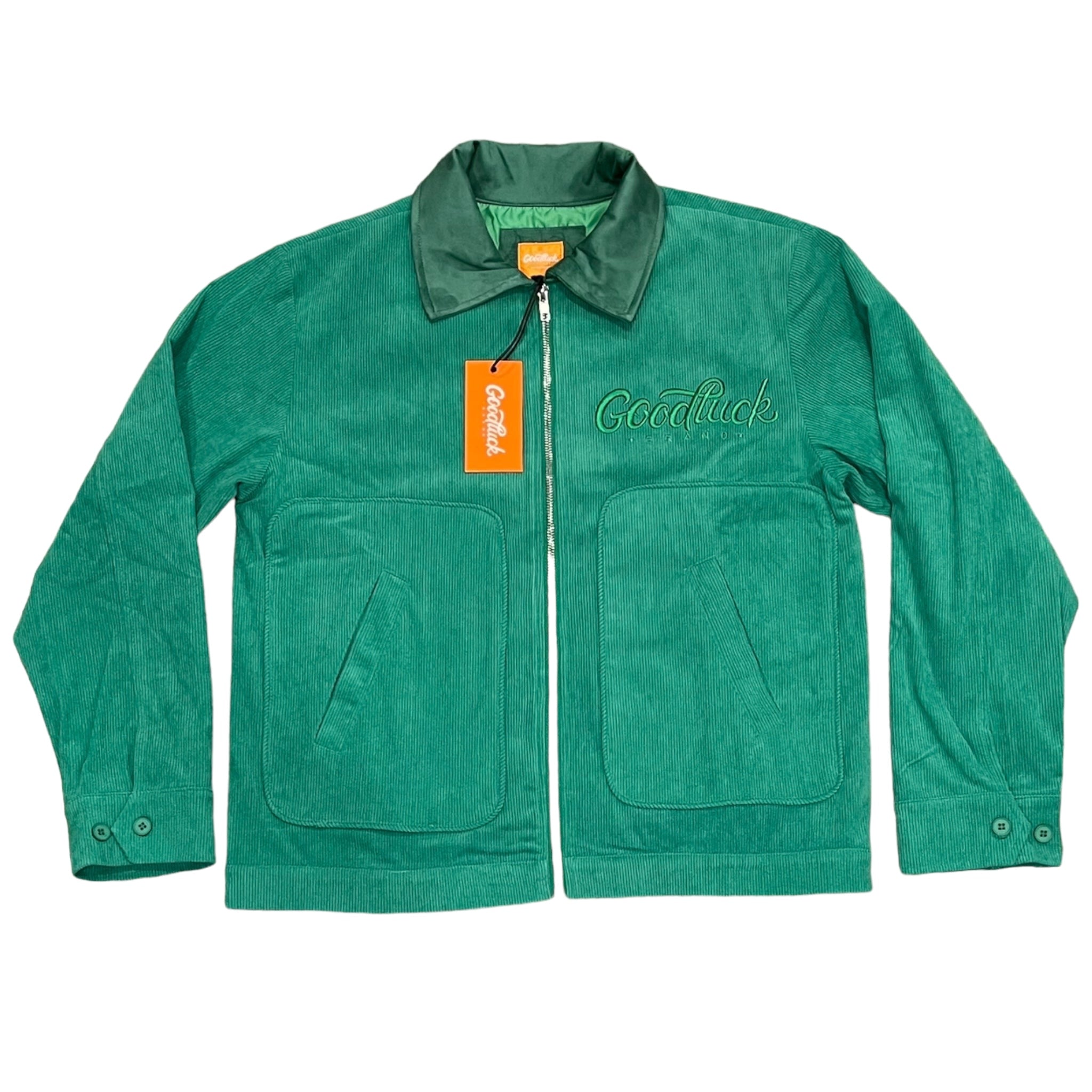 Lucky Green Corduroy Carpenter Jacket – The 