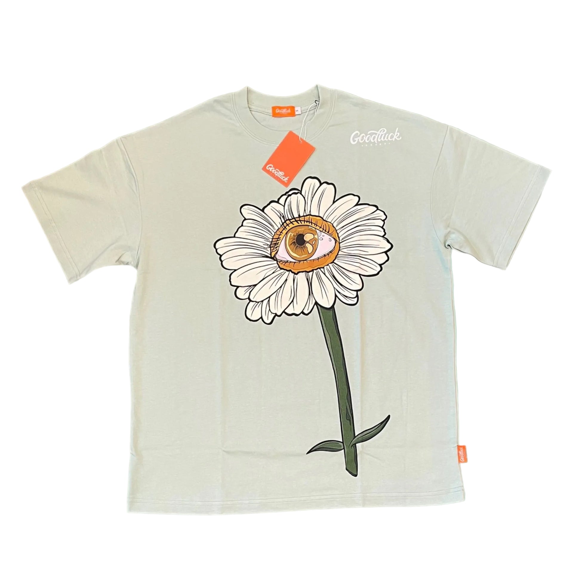 Mint Green “See My Flowers” T Shirt