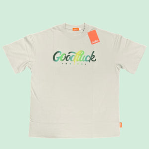 Mint Green Brushed Embroidered T Shirt