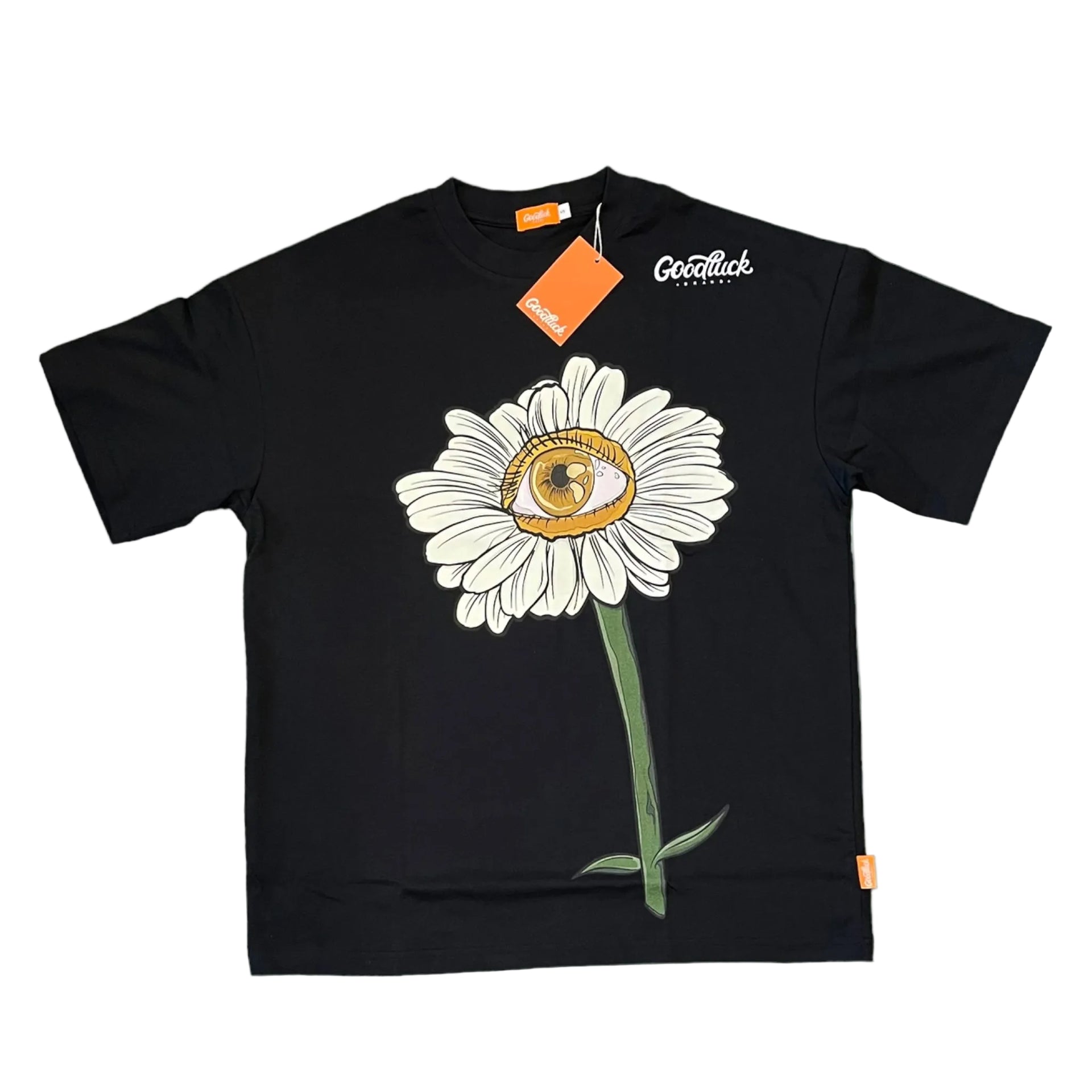 Black “See My Flowers” T Shirt