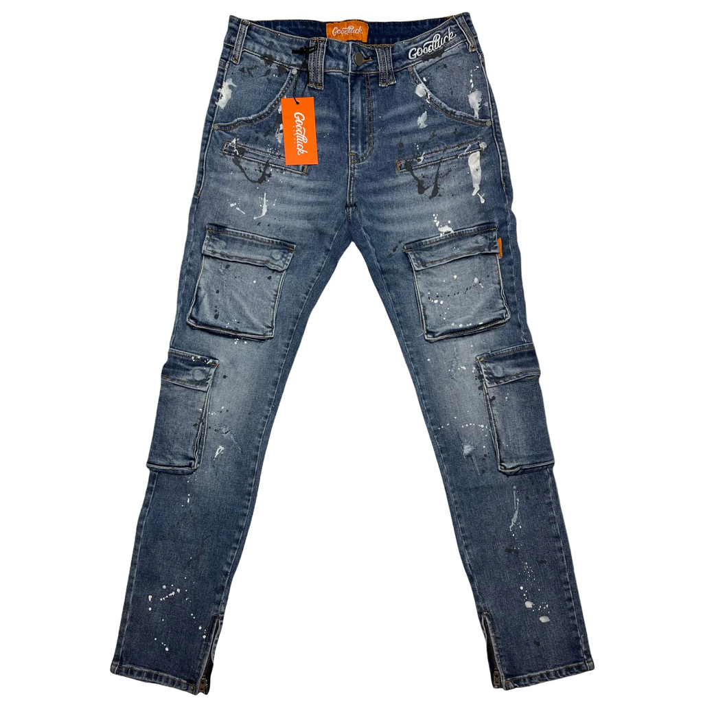 Cargo Denim Jeans
