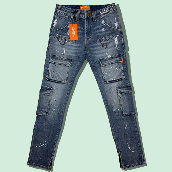 Cargo Denim Jeans