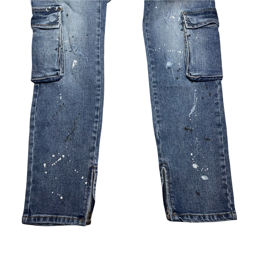 Cargo Denim Jeans