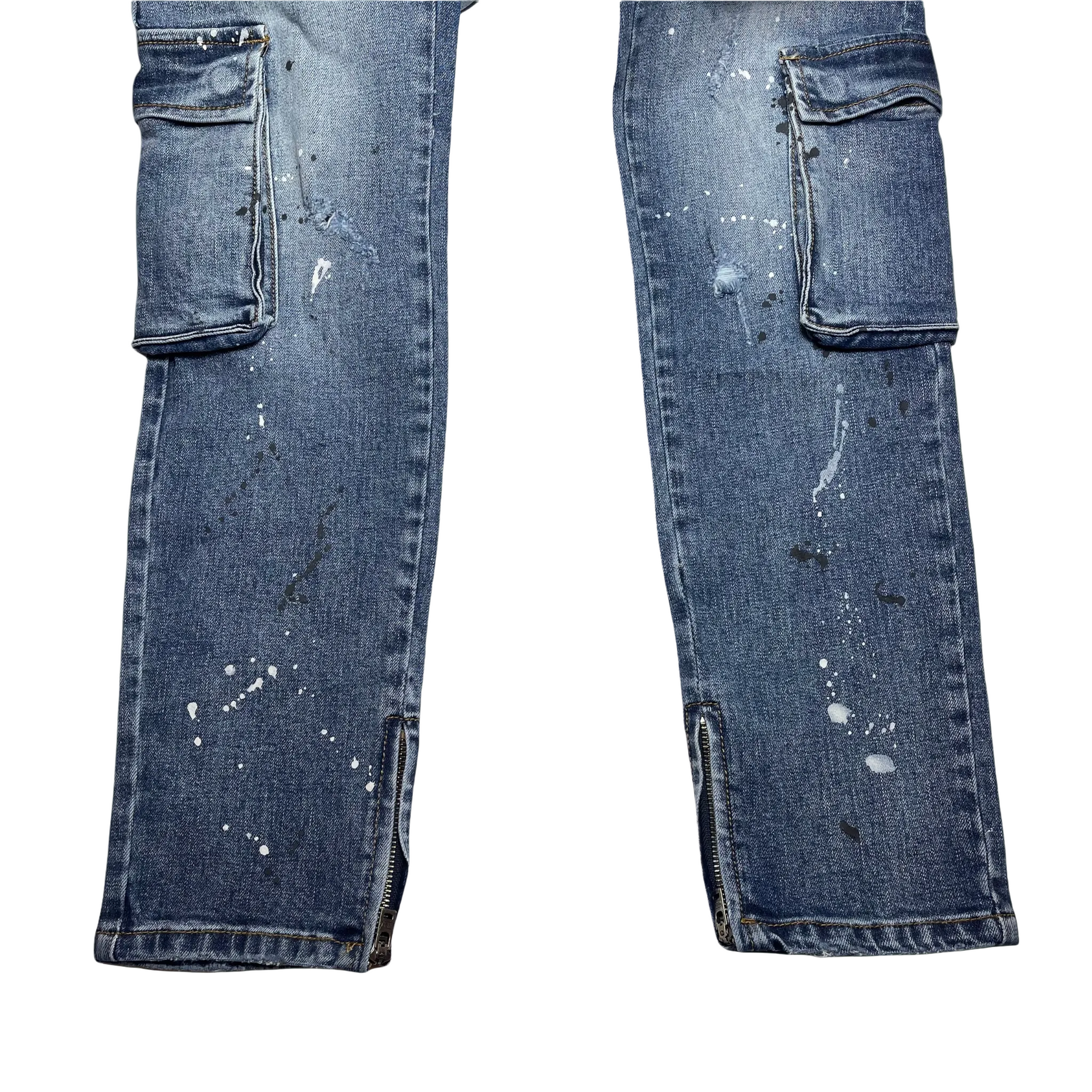 Cargo Denim Jeans