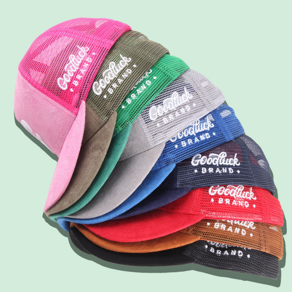 Big G Cool Grey “Suede” Trucker Hat