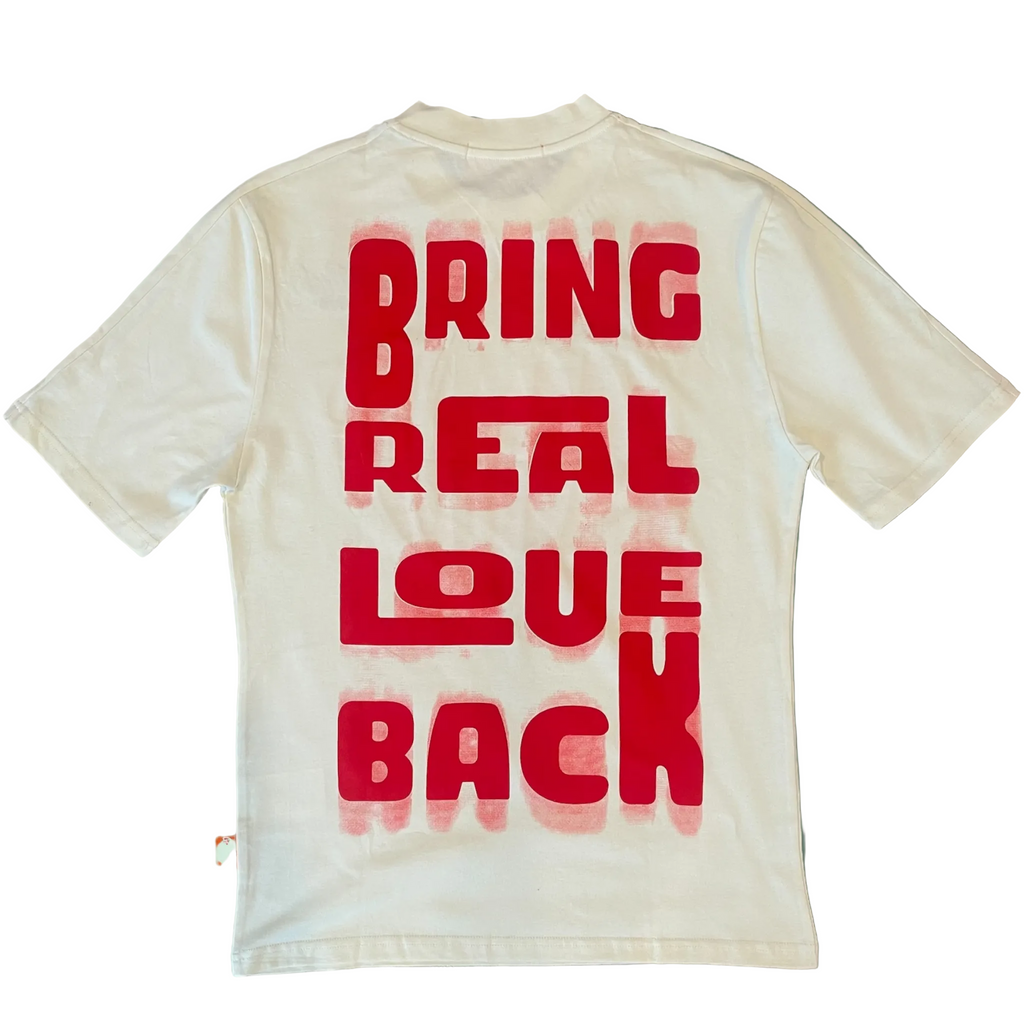 Red “Real Love” T-Shirt