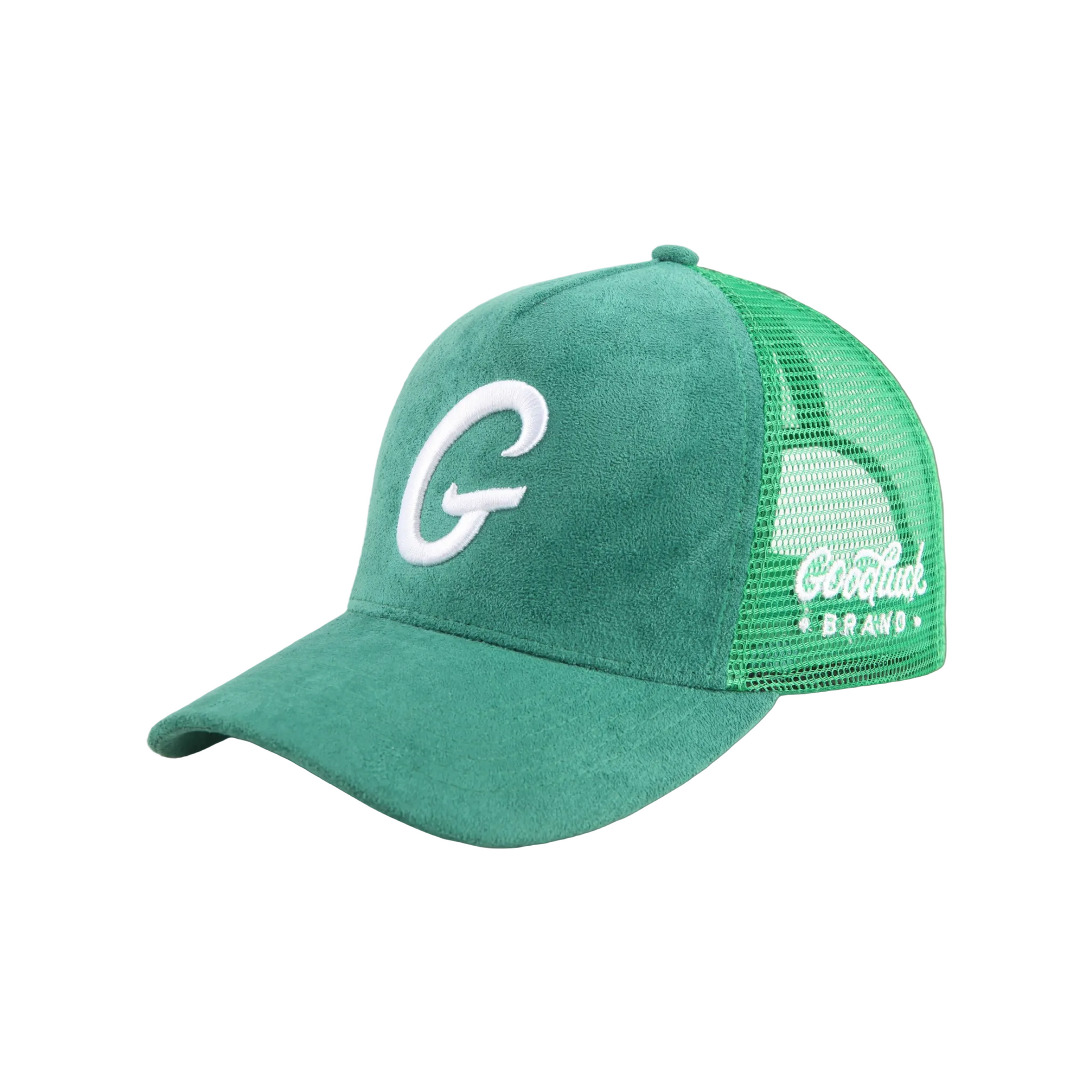 Big G Green “Suede” Trucker Hat