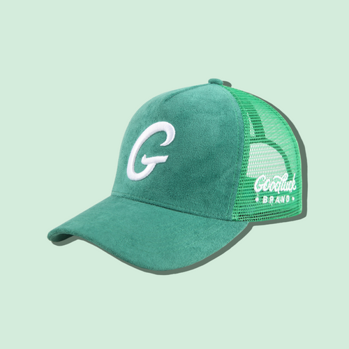 Big G Green “Suede” Trucker Hat
