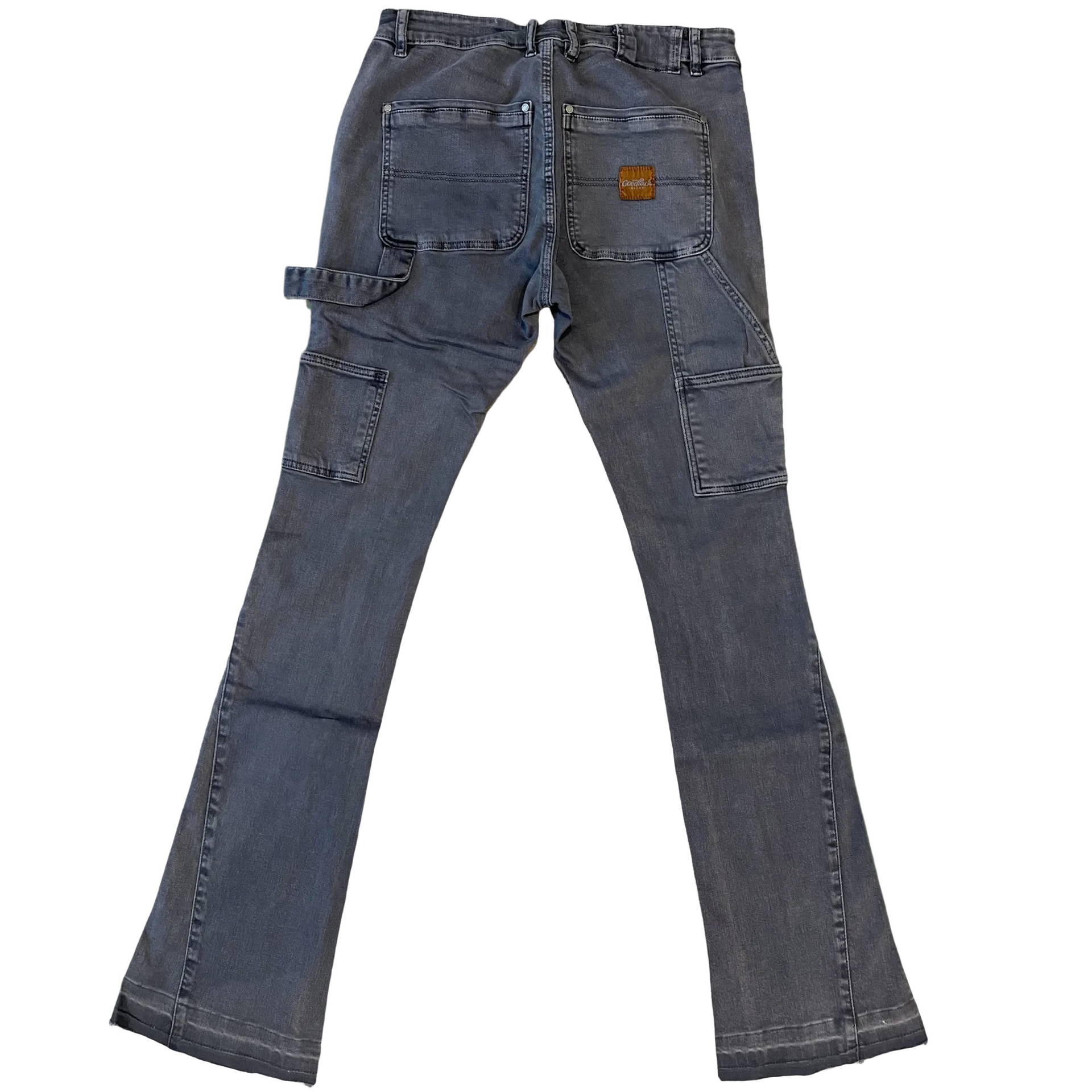 Steel Grey Flare “Work Pants”