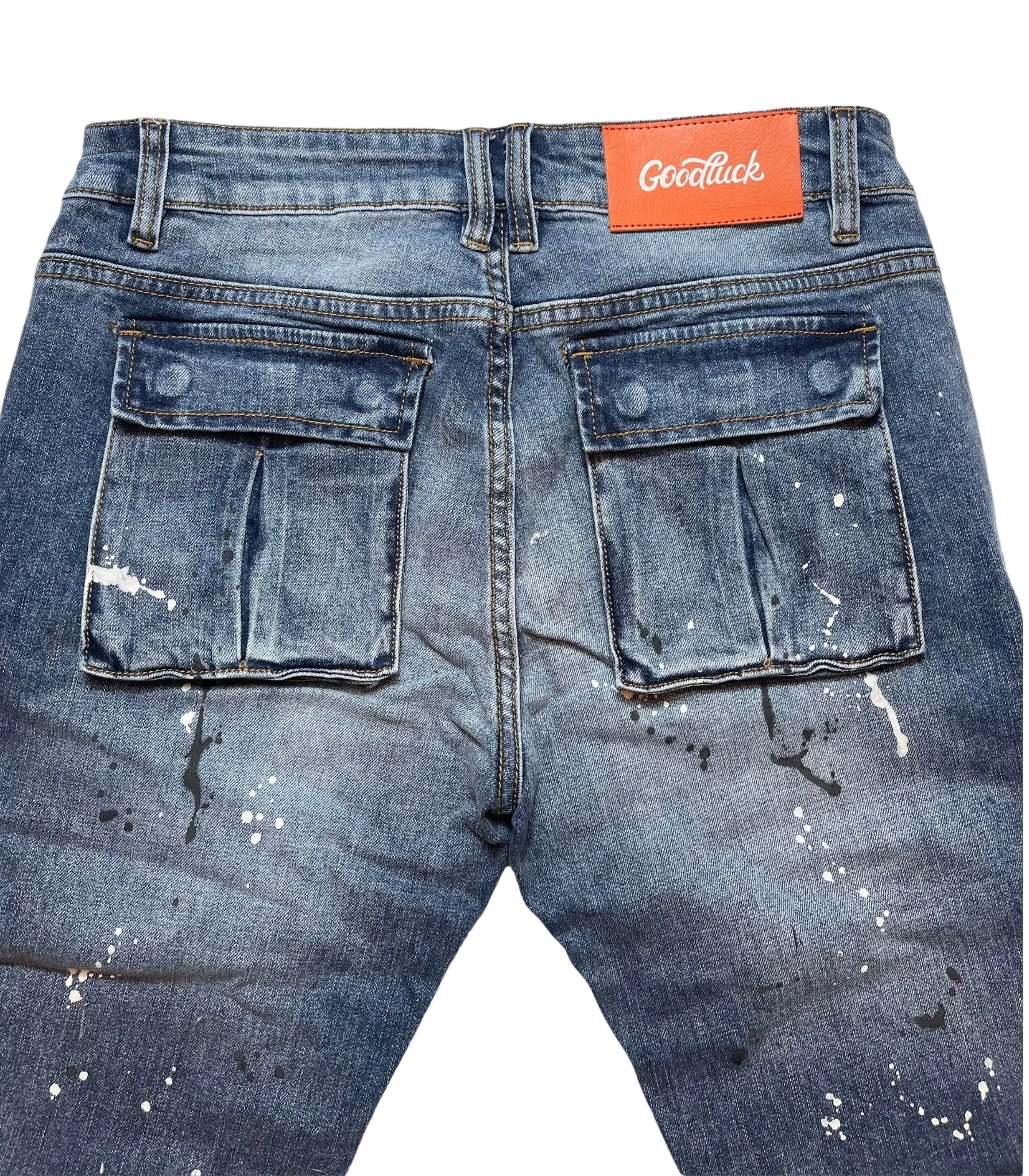 Cargo Denim Jeans