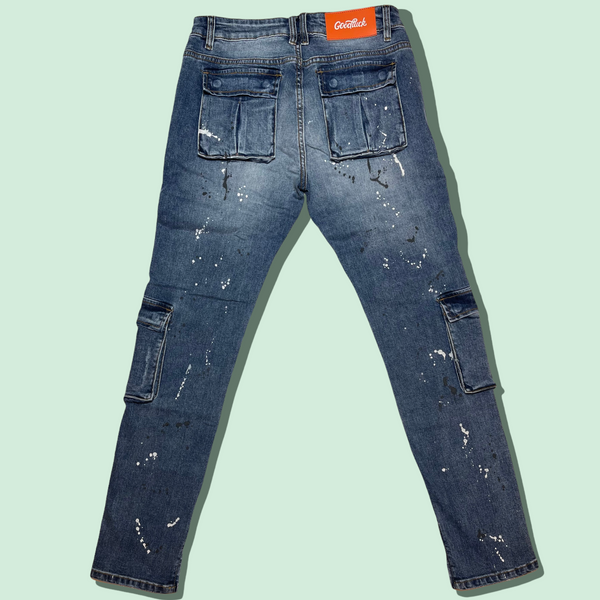 Cargo Denim Jeans