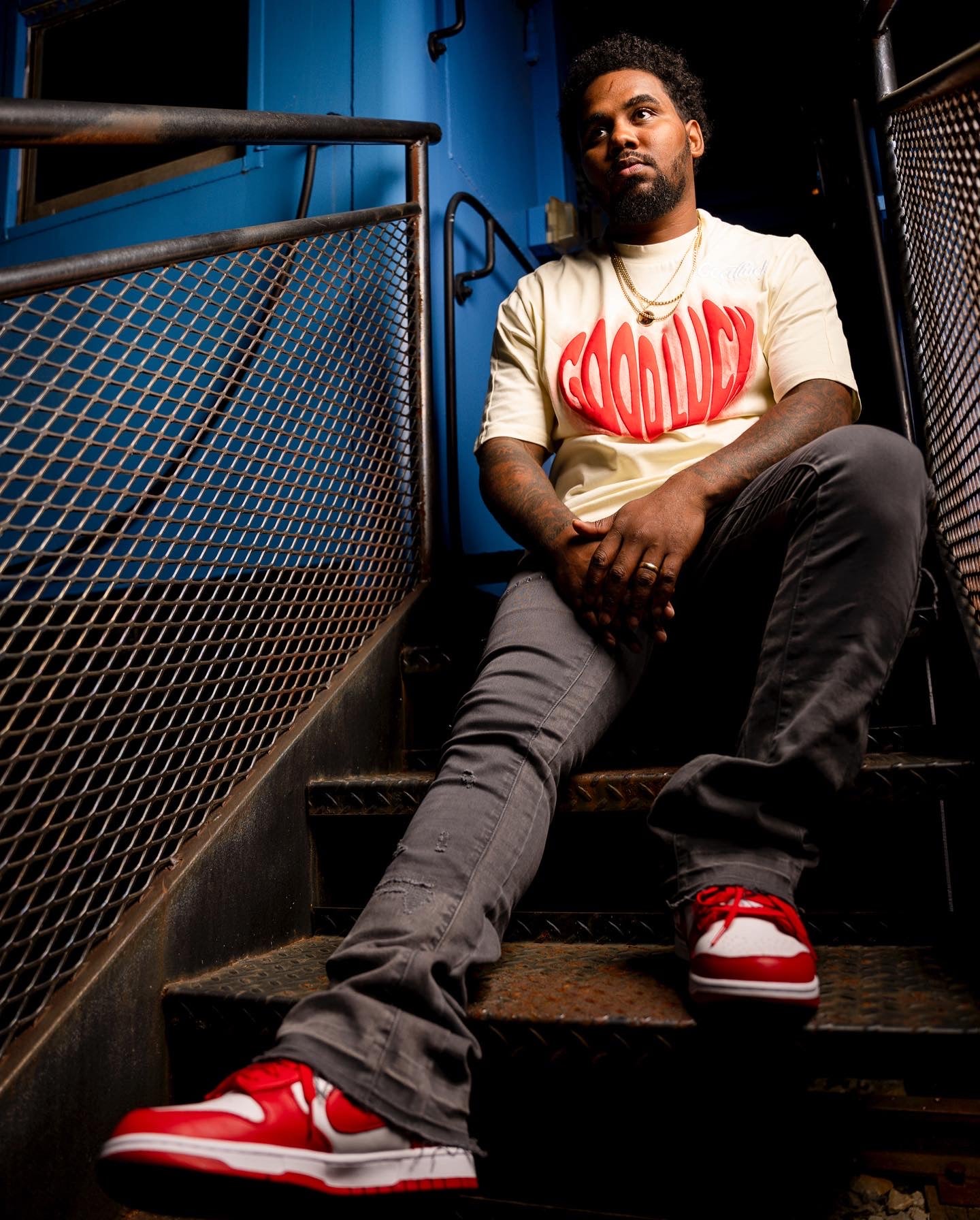 Steel Grey Flare “Work Pants”