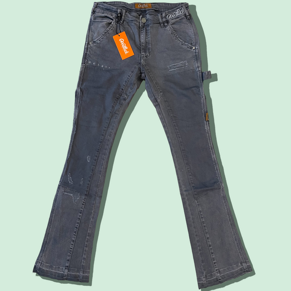 Steel Grey Flare “Work Pants”