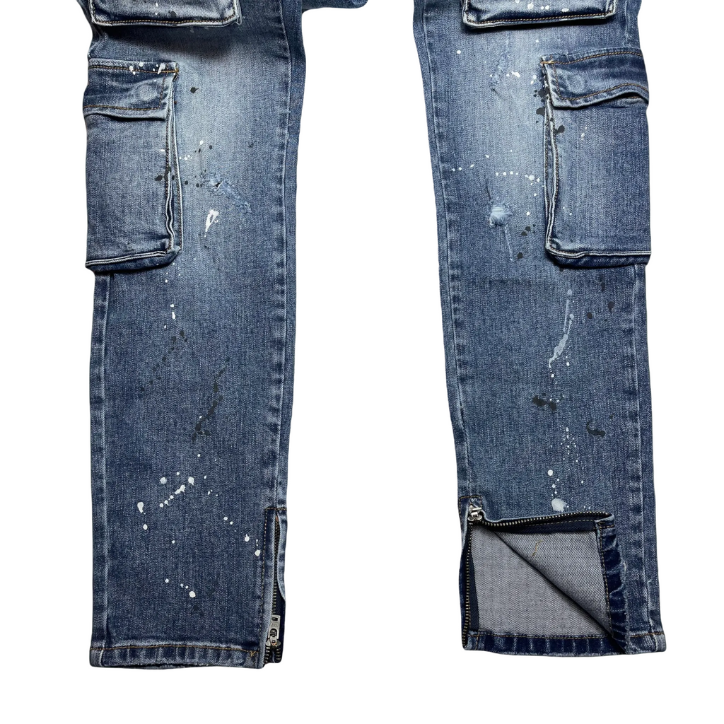 Cargo Denim Jeans