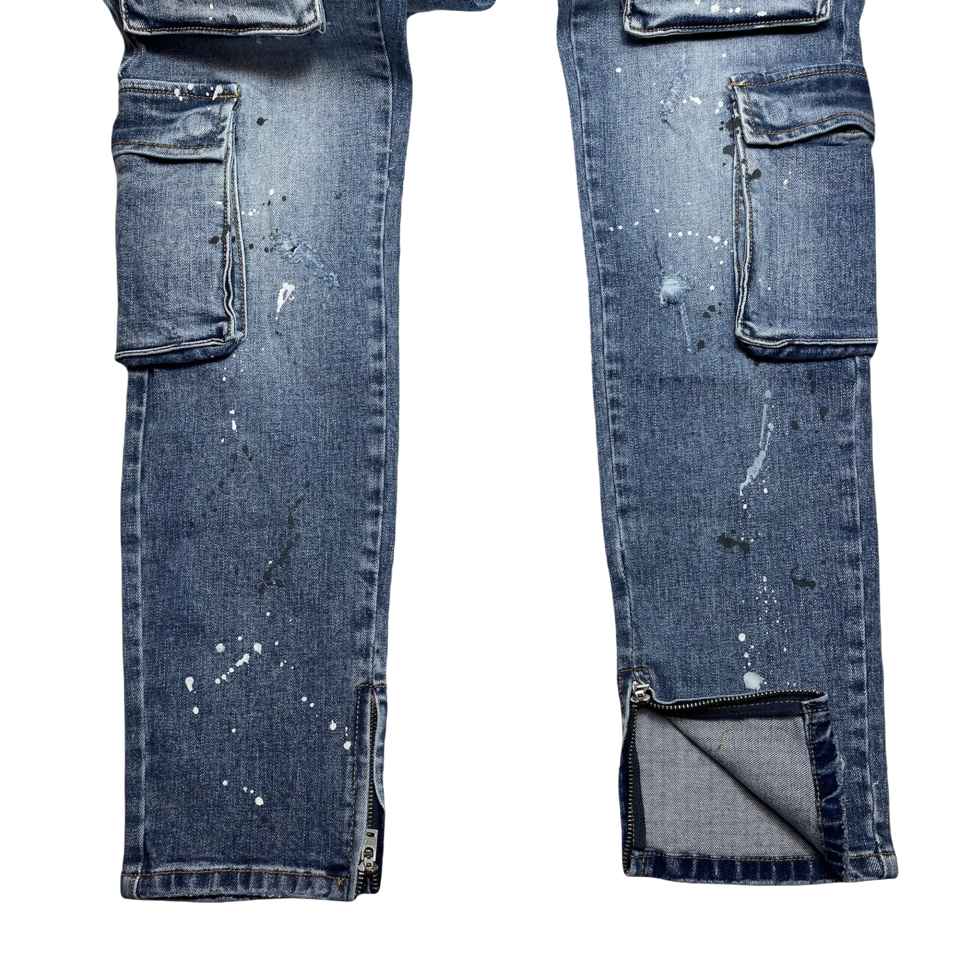 Cargo Denim Jeans